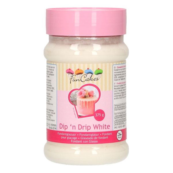 Fondant Glasur Weiß 375 g
