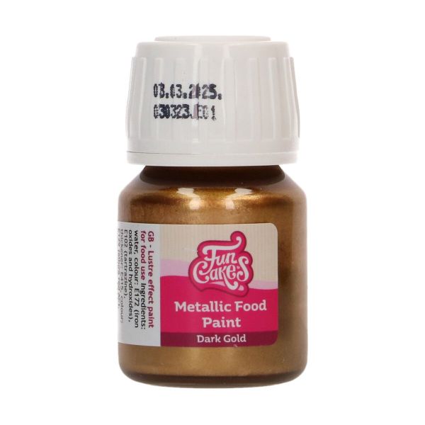 FC Metallic Food Paint Dark Gold 30 ml