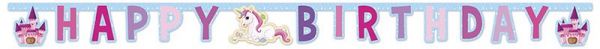 Einhorn, Birthday Banner