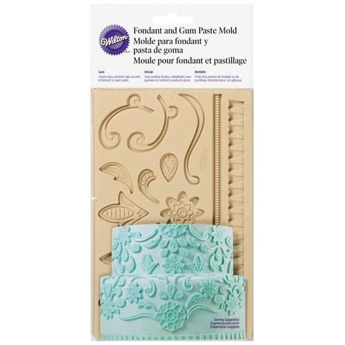 Silikonform Fondant Lace