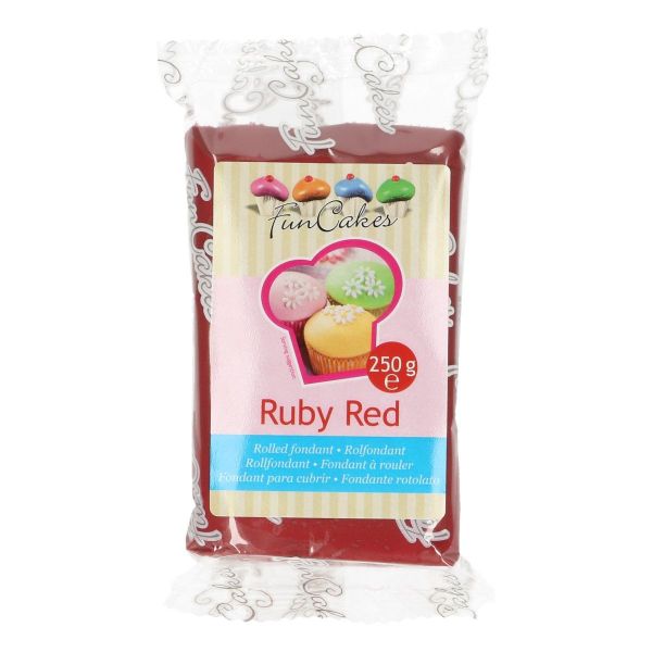 Rollfondant Ruby Red 250 g