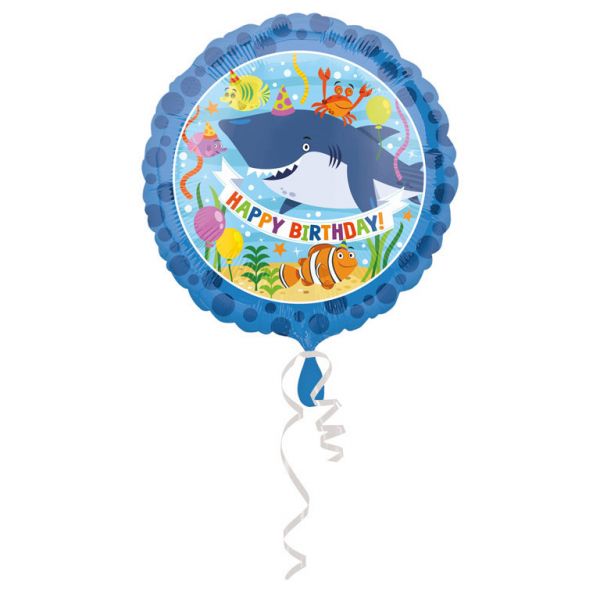 Ocean Buddies Birthday Folienballon 43 cm