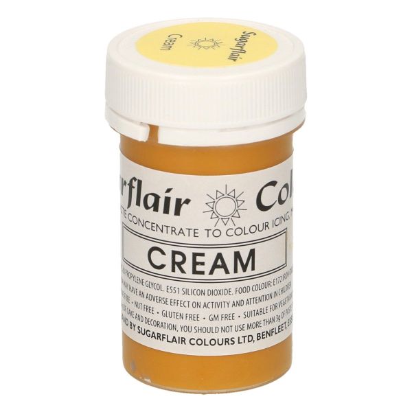 Sugarflair Pastenfarbe - Cream