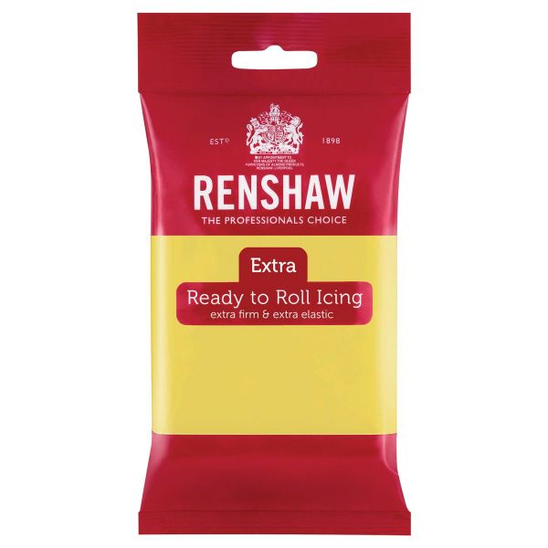 Renshaw Rollfondant Extra Pastel Yellow 250 g