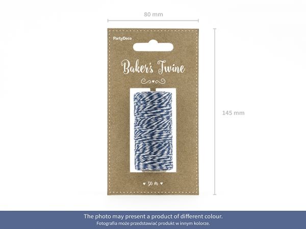 Bakers Twine 50 m Blue