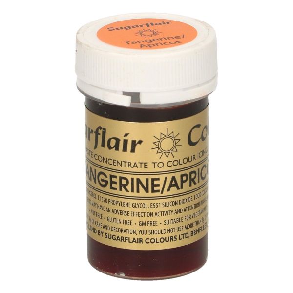 Sugarflair Pastenfarbe - Tangerine/Apricot