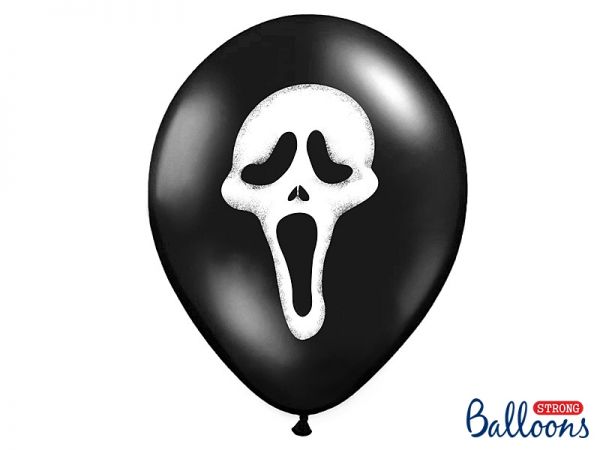 Ballons Scream Pastel Black