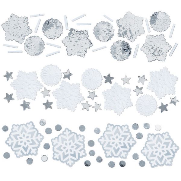 Confetti Winter Snowflake