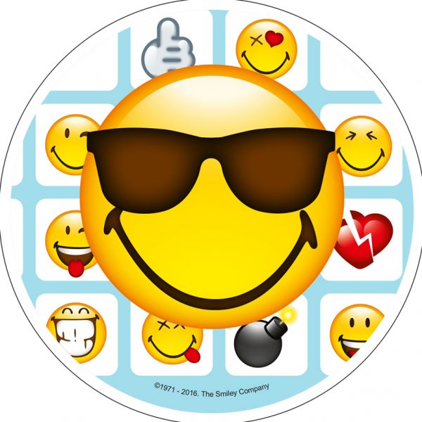 Oblatenaufleger Smiley Mod.4