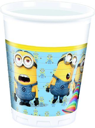 Minions Lovely, 8 Becher