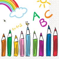 Schulbeginn Servietten Schulbeginn Servietten