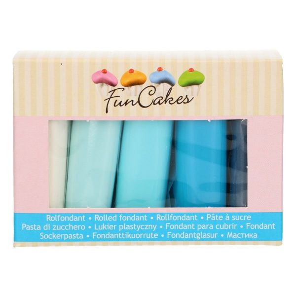 Funcakes Multipack blue colours