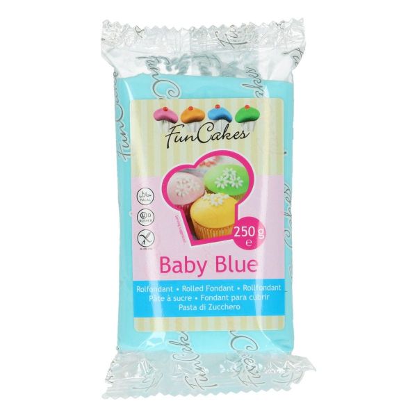 Rollfondant Baby Blue 250 g