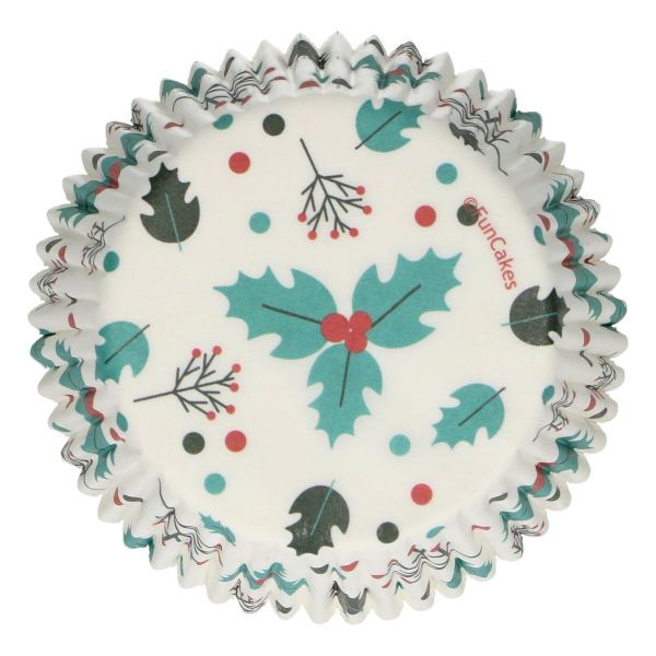 FC Muffin Förmchen Holly Leaf