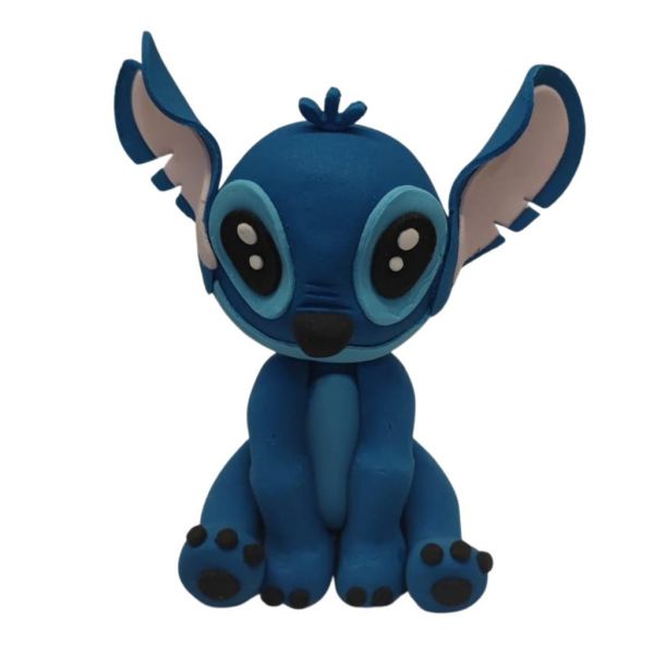 Stitch blau Zuckerfigur - handgefertigt