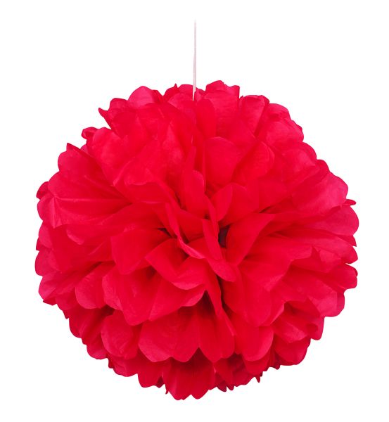 Pompom Red 40 cm