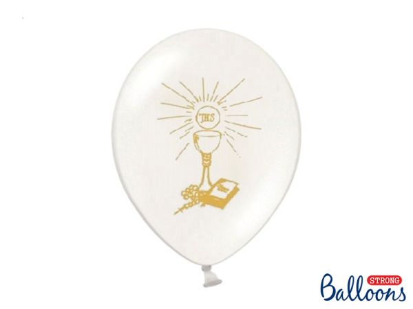 Ballon Kommunion - Pure White