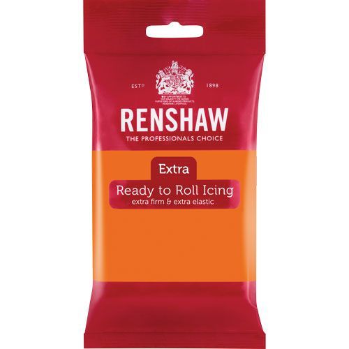 Renshaw Rollfondant Extra Orange 250 g