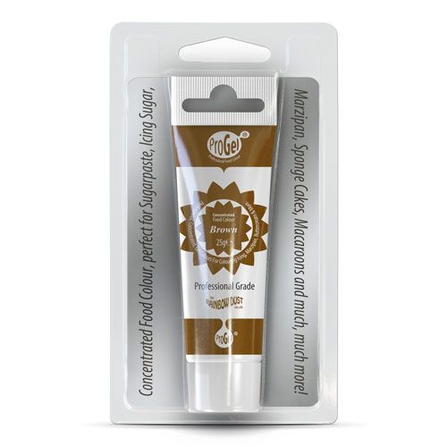 Lebensmittelfarbe - Gel - Brown