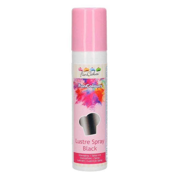 Farbspray Metallic Black