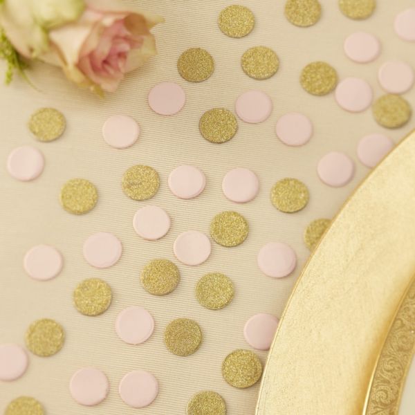 Confetti Gold/Pink