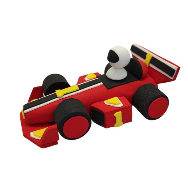 Formel 1 Auto Zuckerfigur - handgefertigt