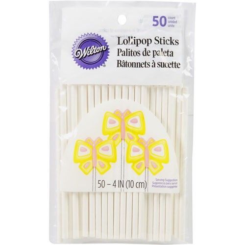 Lollipop Sticks 10 cm/50 Stk