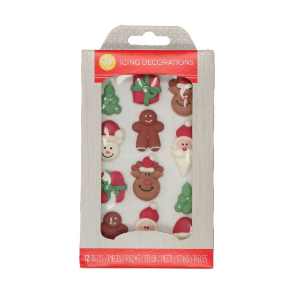 Wilton Zuckerfiguren Christmas Set