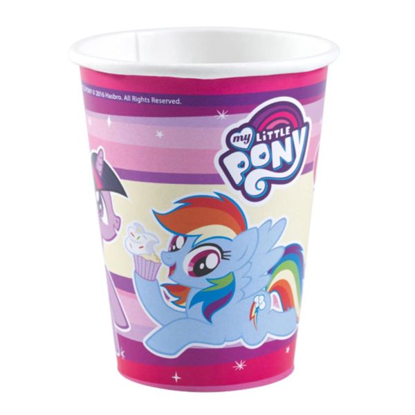 Pappbecher My Little Pony 250 ml/8