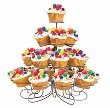 Cupcakes Metall Ständer 23 Stk.