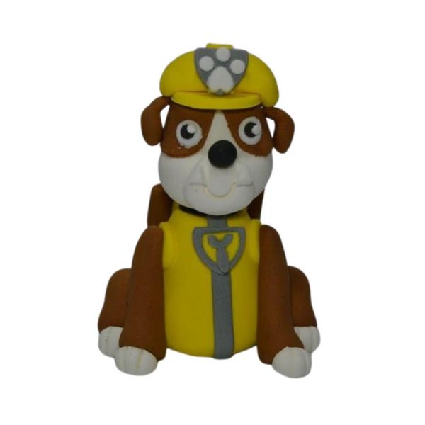 Paw Patrol Rubble Zuckerfigur - handgefertigt