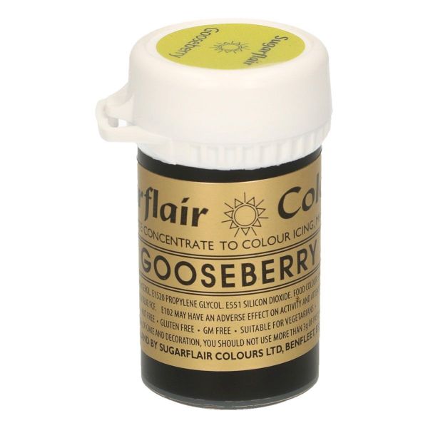 Sugarflair Pastenfarbe - Gooseberry