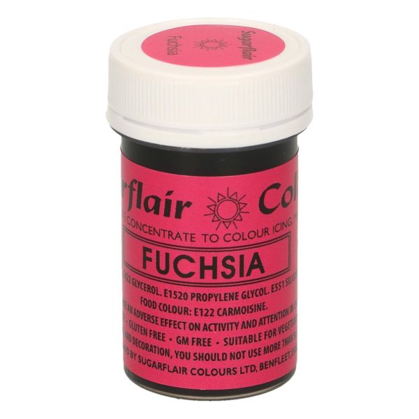 Sugarflair Pastenfarbe - Fuchsia