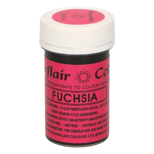 Sugarflair Pastenfarbe - Fuchsia