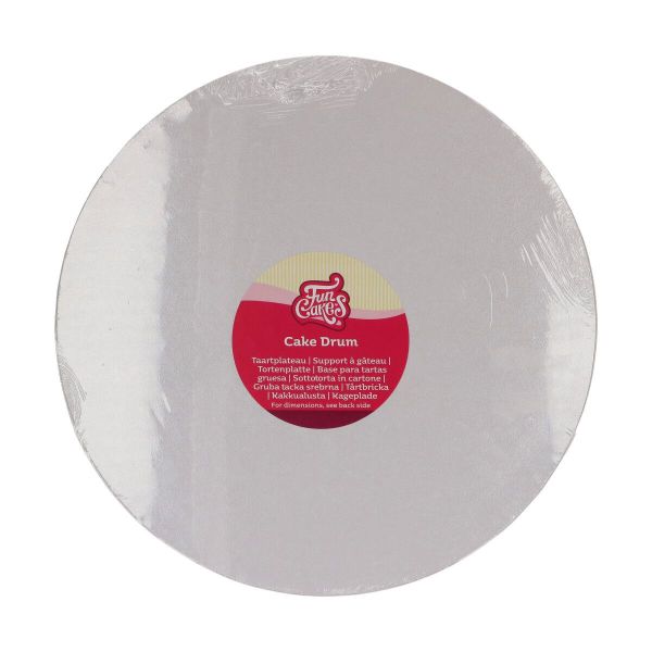 Cake Drum Weiß Rund 30,5 cm