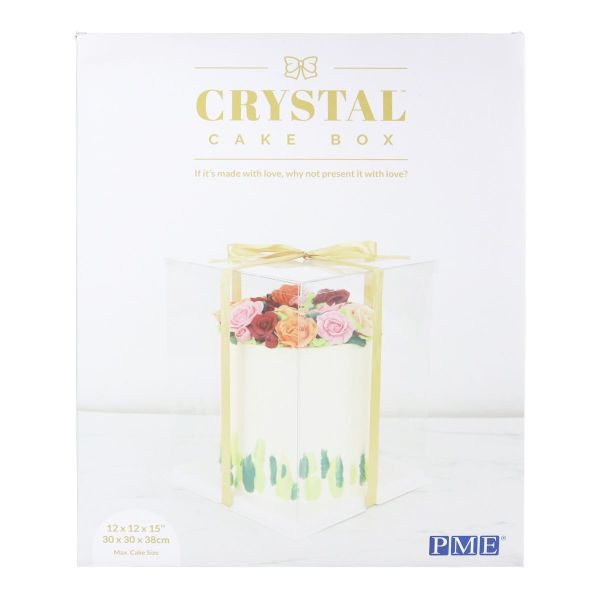 PME Crystal Cake Box 30cm