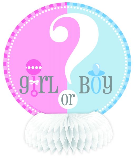 Gender Reveal 4 Mini Honeycombs