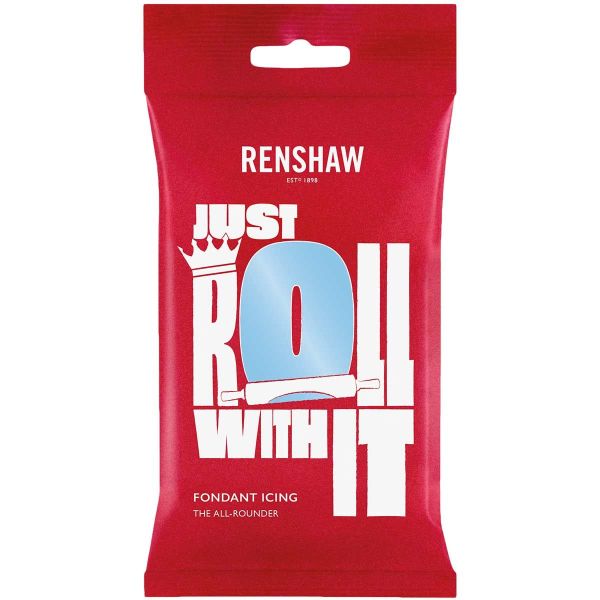 Renshaw Rollfondant Pro Baby Blue 250 g