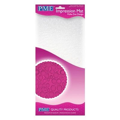 PME Prägematte Polka Dots