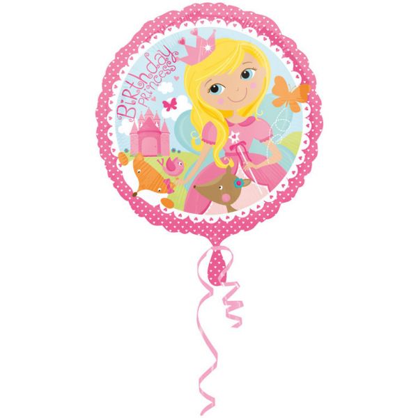 Woodland Princess Birthday Folienballon 43 cm