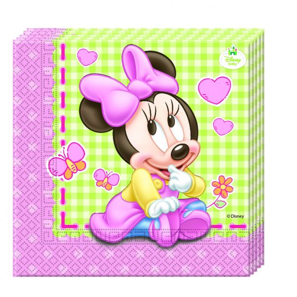 Baby Minnie-Servietten