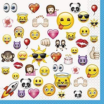 Emoji Servietten