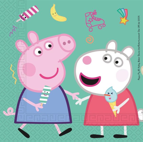 Peppa Pig Servietten