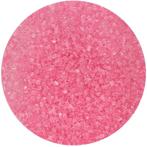Zuckerkristalle Pink