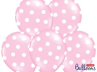 Ballon Dots Rosa/6