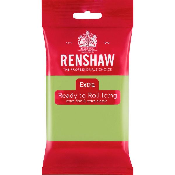 Renshaw Rollfondant Extra Pastel Green 250 g