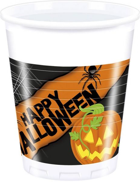 Happy Spooky Halloween Plastikbecher 200 ML