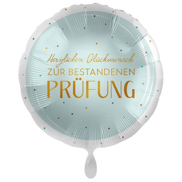 Bestandene Prüfung Folienballon 45 cm