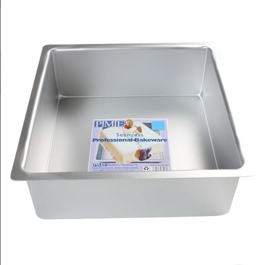 PME Extra tiefe Backform Quadratisch 40X40x10cm