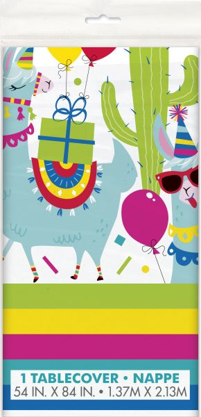 Llama Geburtstag Tischdecke